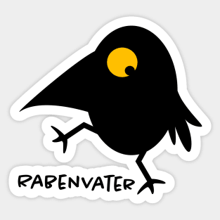 Raven-raven father Sticker